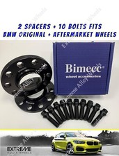 Alloy Wheel Spacers Fit Bmw 6 7 Series E24 E63 E64 E38 10mm Bimecc x 2 + Bolts