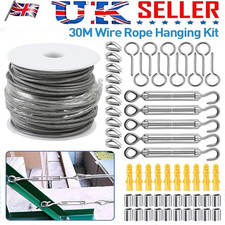 Garden Wire Rope Kit 30M/3mm