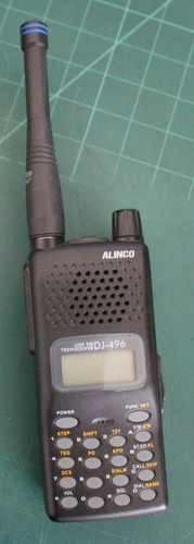 Alinco 496e uhf handheld - alinco, fm
