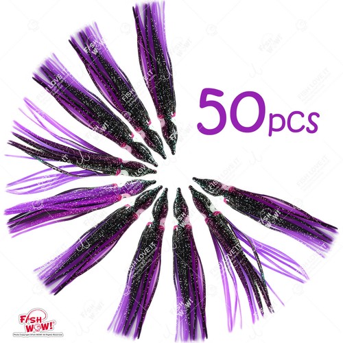 50pcs black purple - 50pcs, 4.75"