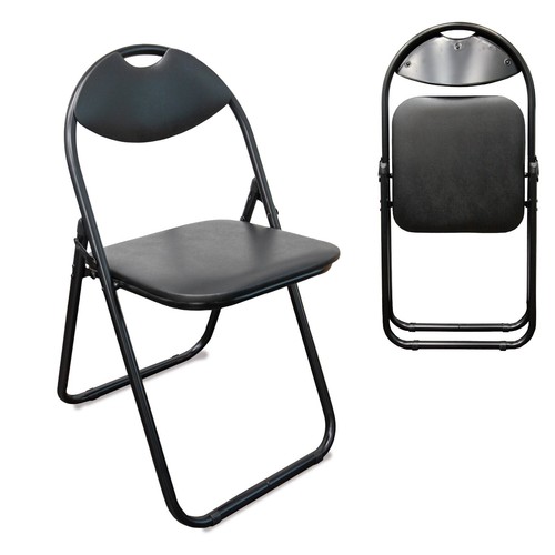 Folding chairs padded faux - folding,