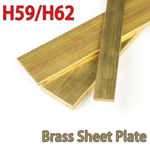 Brass sheet plate l200 500mm - brass, l200/500mm