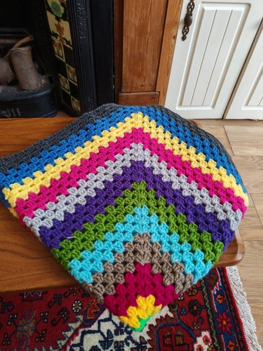 Handmade crochet blanket baby - blanket,
