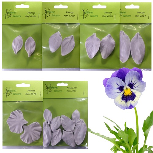 Leaf veiner petal mould pansy - veiner,