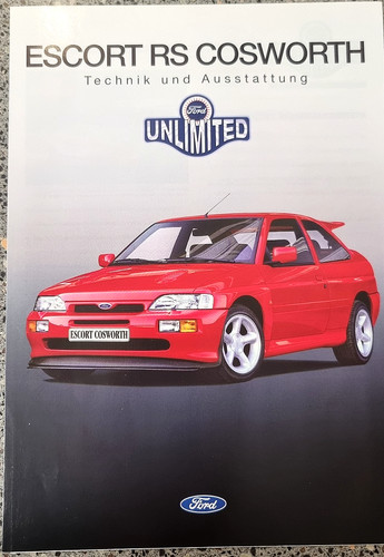 Ford escort cosworth german - ford, rs