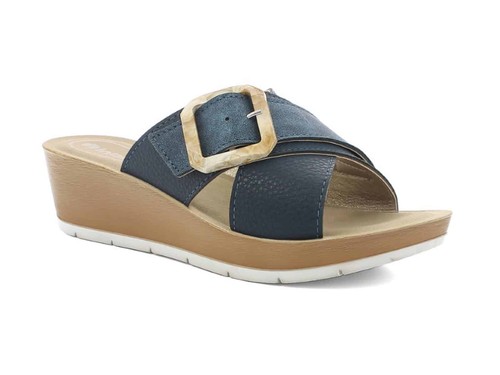 Rn000028 blue women - women's, wedge
