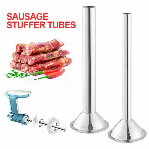 2pcs stainless steel sausage - steel,