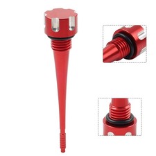 Red CNC Oil Dipstick Red for