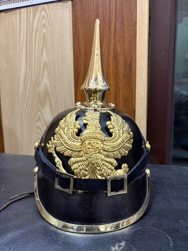 German pickelhaube helmet - pickelhaube,