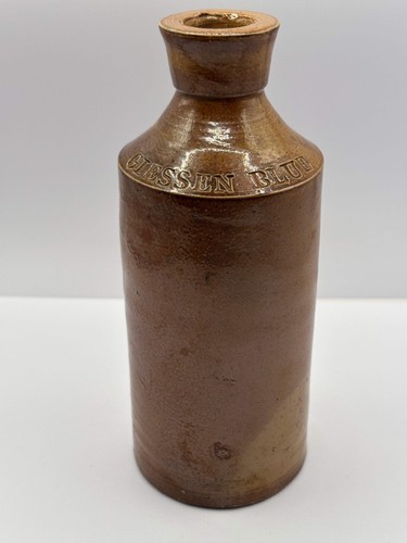 Old brown stoneware ink
