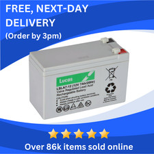 Battery for Mountfield Ride-On Lawn Tractor XE70 EL63 (Up-rated Capacity)