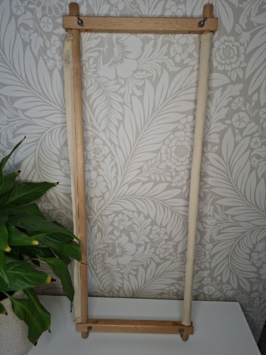Vintage wooden tapestry - vintage,