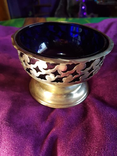 Silver plated sugar bowl - plated,