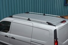 Aluminium Roof Rack Rails Side Bars To Fit L2 Ford Transit Connect (2012+)
