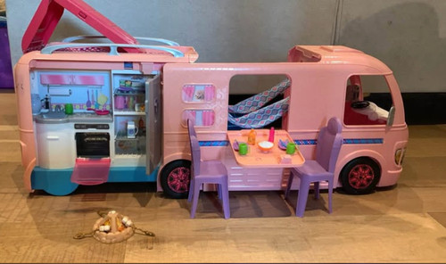 Barbie camper van - , with