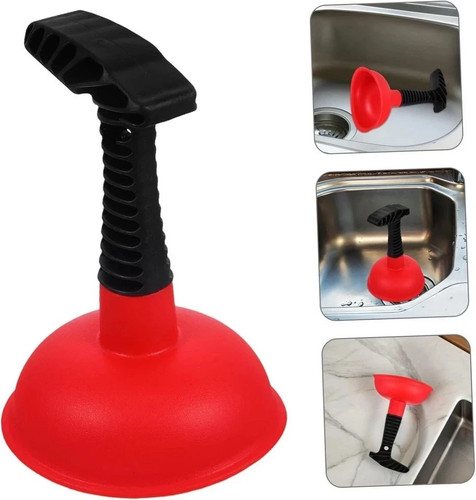 Mini plunger toilet sink bath - plunger,