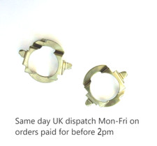  VW Passat B5/B5.5 H7 LED Headlight Bulb Holders Adaptors retainer clips 