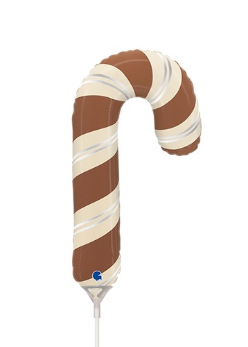 Comes inflated chocolate - chocolate, brown