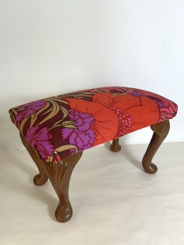 Vintage footstool - footstool,