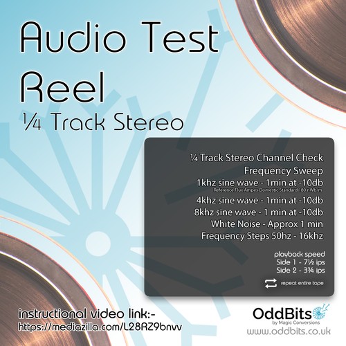 Oddbits reel test tape - reel,