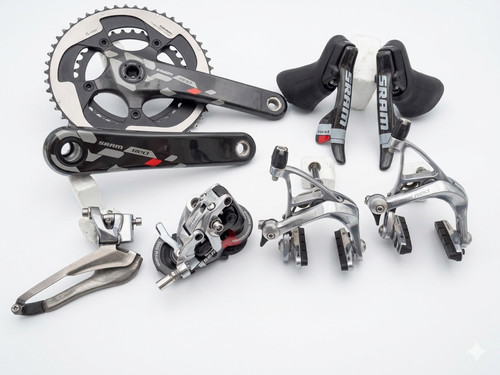 Sram red 2x10 road - red,