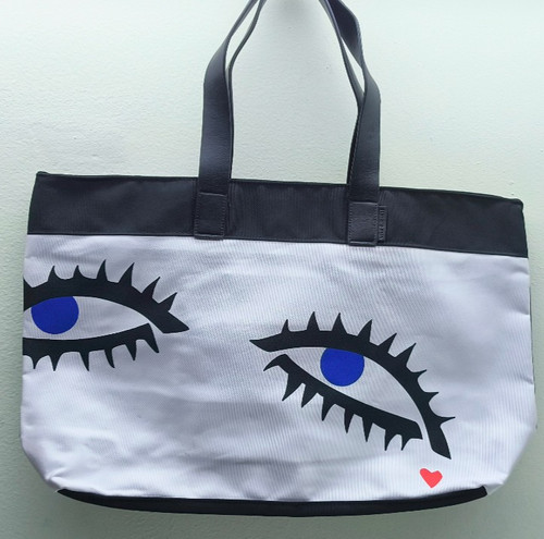 Lulu guinness eye design white - design,