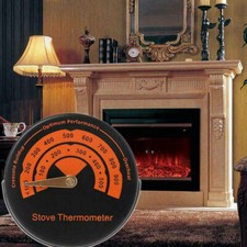 Super Wood Burner Top Thermometer Stove Temperature Meter Stove Flue Thermometer