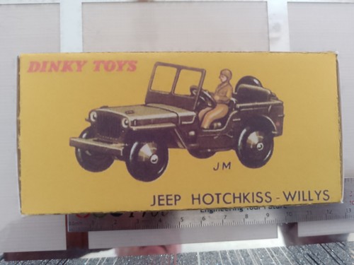 Dinky no816 jeep - dinky, hotchkiss
