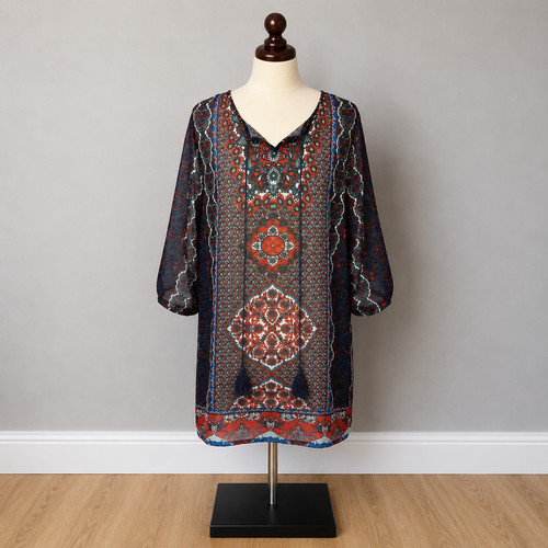 Ethnic tunic dress - top, uk