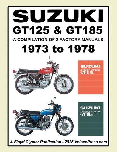 Suzuki gt125 gt185 - gt125, twins