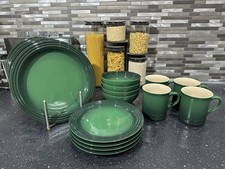 *Black Friday* Le Creuset New Ceramic Juniper Green 16 Piece Dinner Set RRP £356