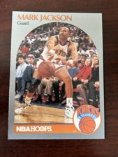 1990-91 NBA Hoops Mark Jackson #205 Menendez Brothers Card-KNICKS
