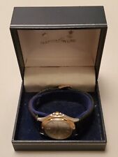 Mappin & Webb Swiss 🇨🇭 Made Mens Analog Wrist Watch Service History + Box ⌚