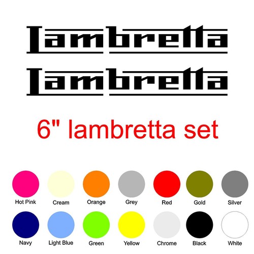 Lambretta 2 vinyl - 6",