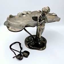 Art Nouveau/ Jugendstil WMF Silver Plate Visiting Card Tray c.1906 Germany