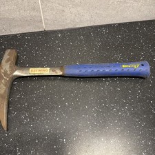 ESTWING E3-22P 22oz Forged Geological Vinyl Soft Grip Rock Pick Pointed Hammer