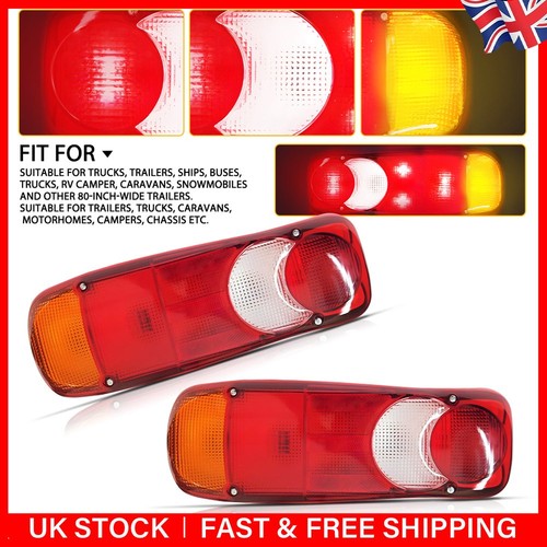 Rectangular rear tail - 2x,