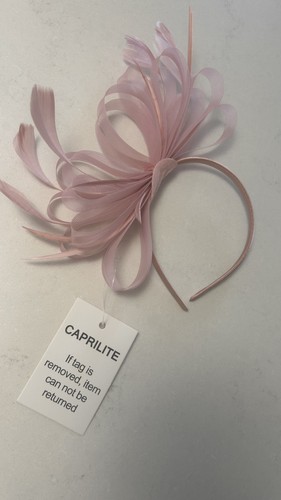 Fascinator mesh ribbon - ribbon, feather