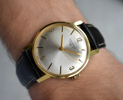 1967 longines gold mens watch - 1967,
