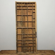 Vintage Wooden Printers Tray -