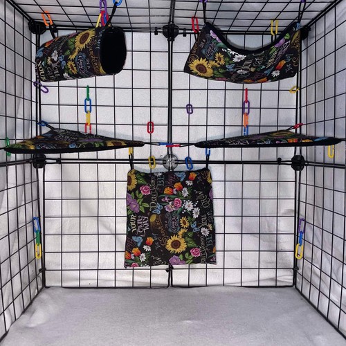 5pc sugar glider - glider, fleece