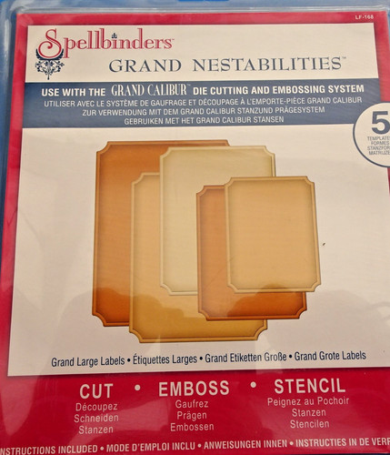New spellbinders grand - new, -spellbinders