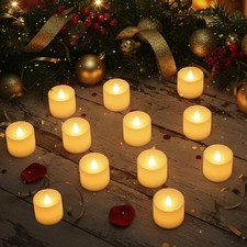 LED Tea Lights Candles 12 Pack