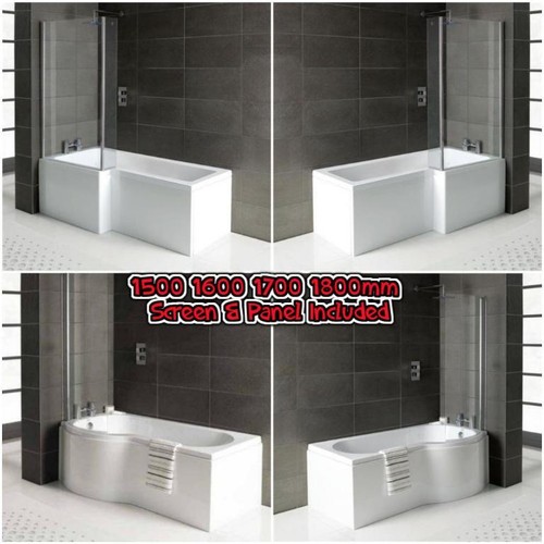 Shaped shape bath tubs - l,