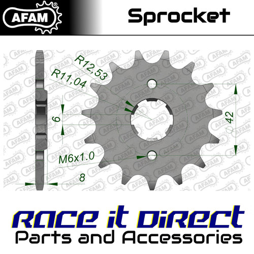 Sprocket for honda - 500, r