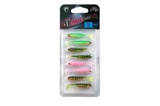 Fox Rage UV Micro Tiddler Fast 5cm X 8pcs Fishing Tackle Lures New - NMC012