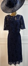 Jacques Vert UK 12 Navy Dress
