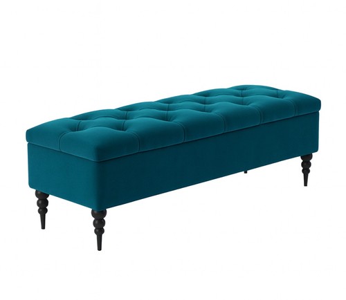 Safar chesterfield ottoman - chesterfield,
