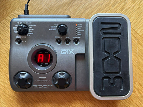 Zoom g1x digital multi - zoom, multi-effects