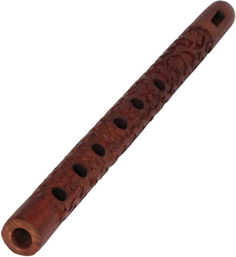Traditional hand carved wooden - hand,